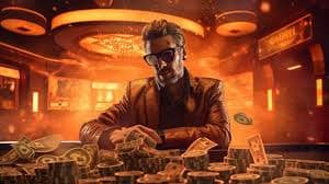 Tampilan aplikasi axistogel di layar Android dengan meja blackjack dan menu sportsbook
